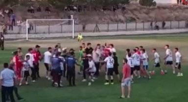 Köyler arası düzenlenen dostluk turnuvasında kavga