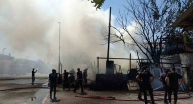 Malatya’da korkutan yangın