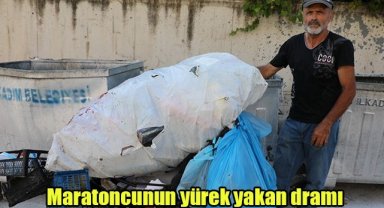 Maratoncunun yürek yakan dramı