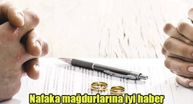 Nafaka mağdurlarına iyi haber