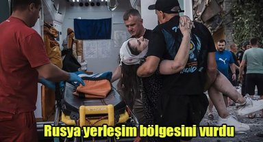 Rusya yerleşim bölgesini vurdu