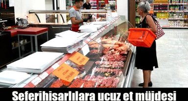 Seferihisarlılara ucuz et müjdesi