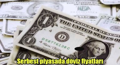 Serbest piyasada döviz fiyatları