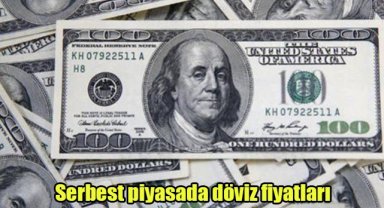 Serbest piyasada döviz fiyatları