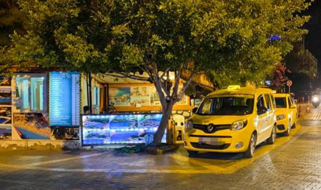 Turizm merkezindeki taksicilerin taksimetre oyunu