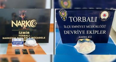 Uyuşturucuya geçit yok: İzmir'de 1 kilo metamfetamin ele geçirildi