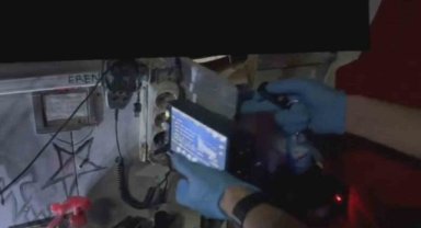 Uyuşturucuyu gizlemek için akıl almaz düzenek