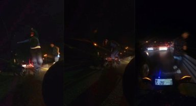 15 Temmuz Şehitler Köprüsü girişinde akıl almaz kaza