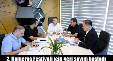 2. Homeros Edebiyat Sanat Festivali için geri sayım başladı
