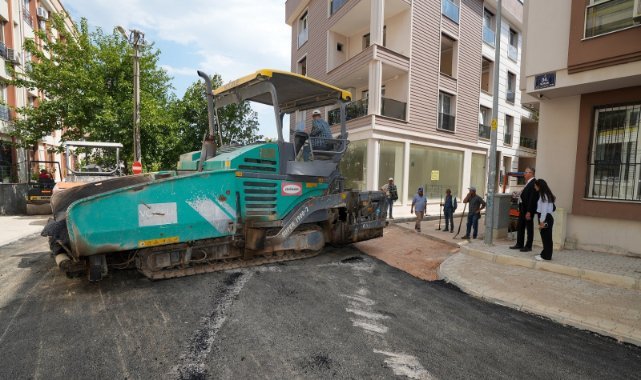 21 bin 789 ton asfalt serildi, 125 bin metrekare kilit parke döşendi