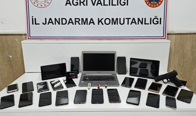 Ağrı merkezli 6 ildeki dolandırıcılık operasyonunda 9 tutuklama