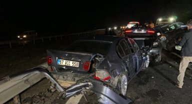 Anadolu Otoyolu’nda zincirleme kaza