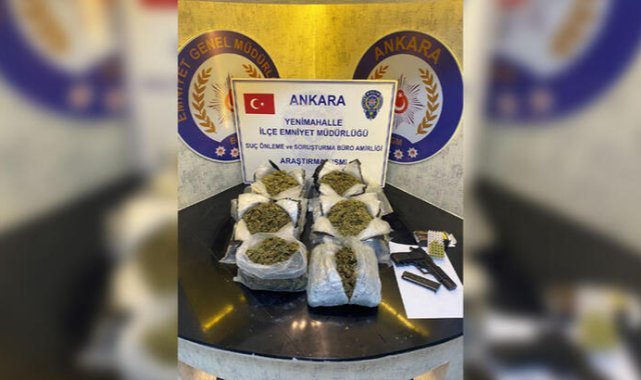 Ankara'da narkotik operasyonu