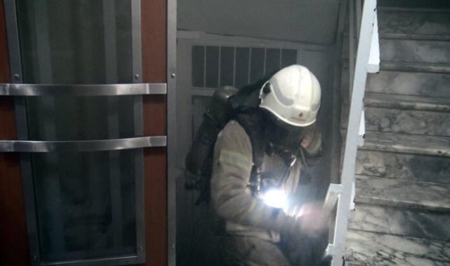 Avcılar’da kablo çalmak isterken yangın çıkardı