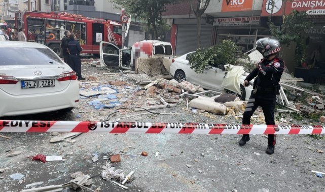 Bahçelievler’de doğalgaz patlaması