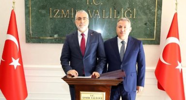 Bakan Işıkhan İzmir Valiliğini ziyaret etti
