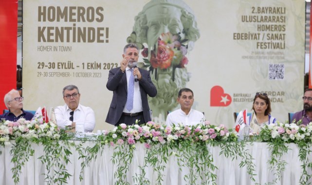 Bayraklı Homeros Festivali'ne hazır