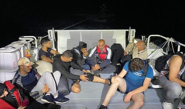 Bodrum’da 44 kaçak göçmen kurtarıldı