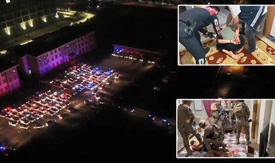 Bursa'da, bin polisin katıldığı operasyonda 106 gözaltı