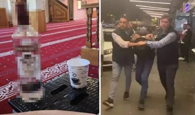 Camide alkol kullanıp sosyal medyada paylaşan şahsın ifadesi ortaya çıktı