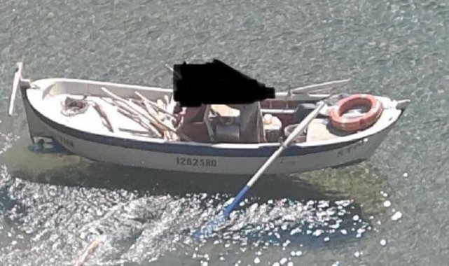 Denizde dinamitle balık avlayan 2 kişi, suçüstü yakalandı