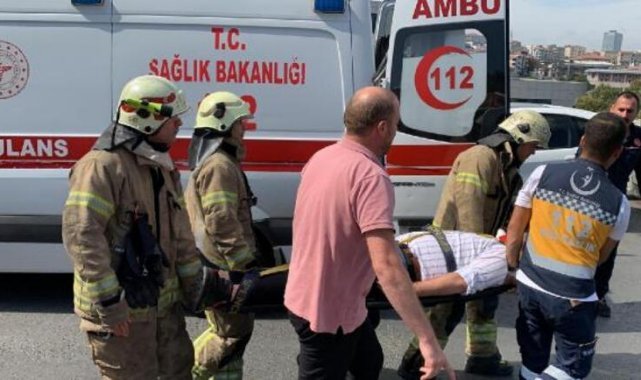 Esenler'de iş yeri asansörü düştü