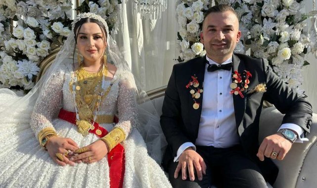 Geline 2 kilo altın, damada ise 3 milyon TL takıldı