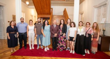 Gençlik için örnek işbirliği: Soyer Ukrayna Heyetini ağırladı