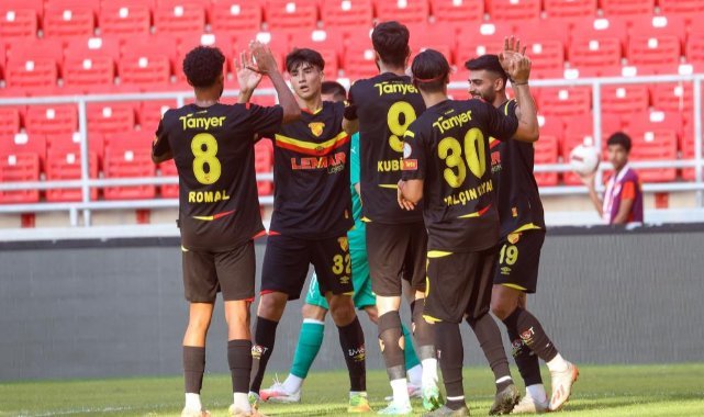 Göztepe’den gollü prova