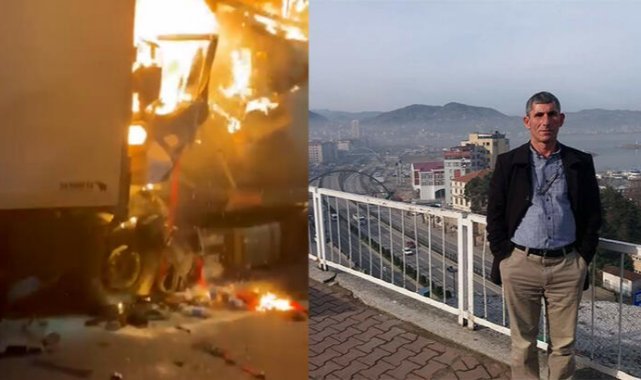 Gürcistan'da, Türk TIR şoförü kazada yaşamını yitirdi