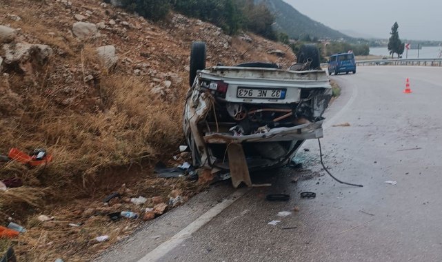 Isparta'da feci kaza