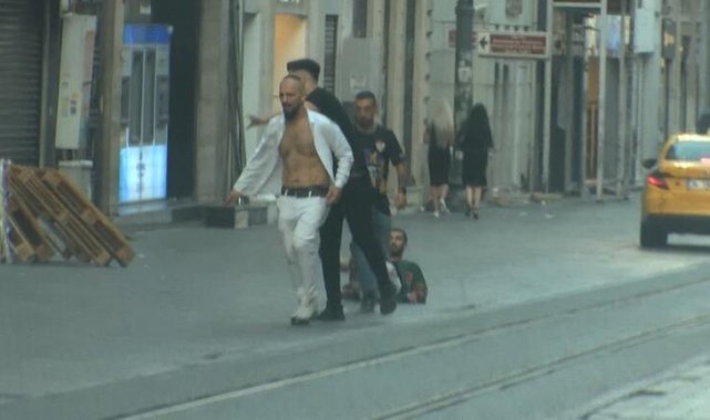 İstiklal Caddesi'nde kavga