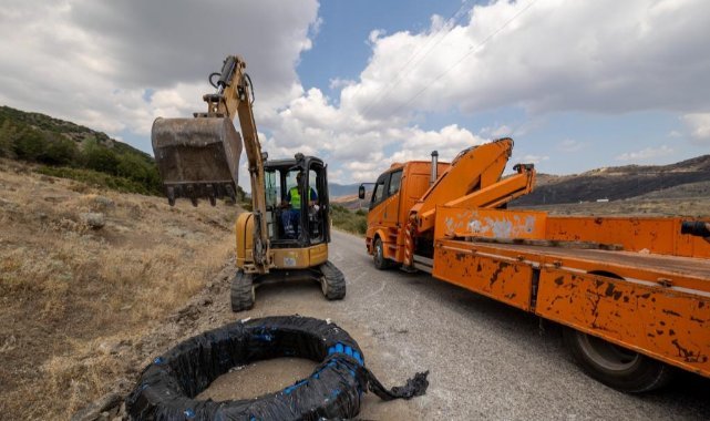 İZSU, Karagöl’ün suyunu Emiralem’e taşıyor