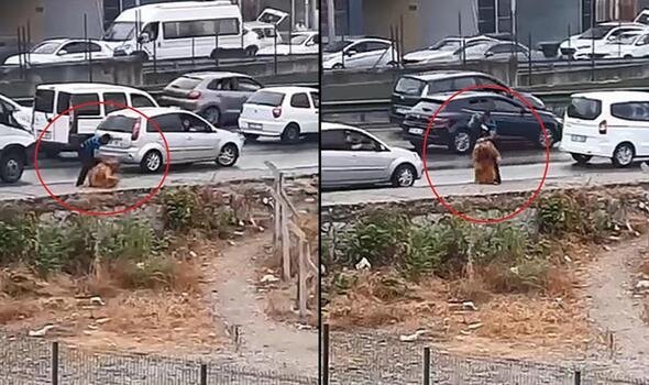 Kadına kemerli saldırı