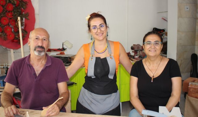Karşıyaka’da atıklar minyatür müzik aletine dönüşüyor