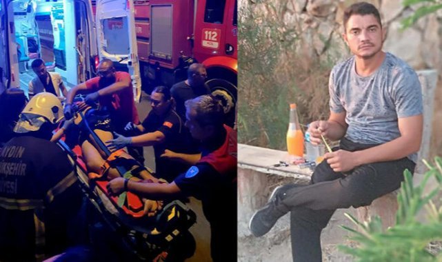 Kazada otomobilden fırlayıp, beline demir bariyer saplanan sürücü yaşama tutunamadı