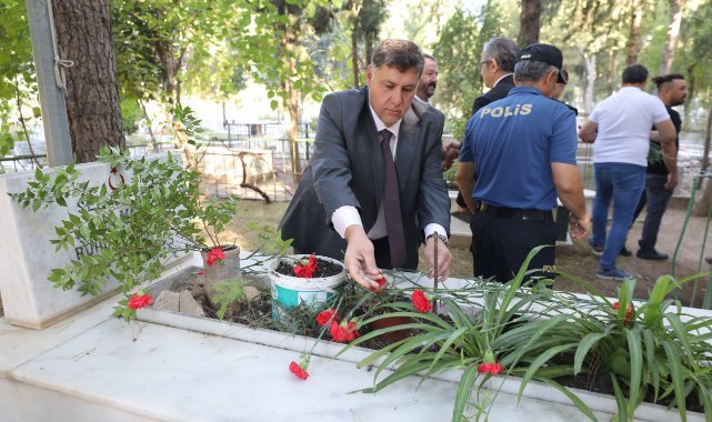 Menderes’te gaziler unutulmadı
