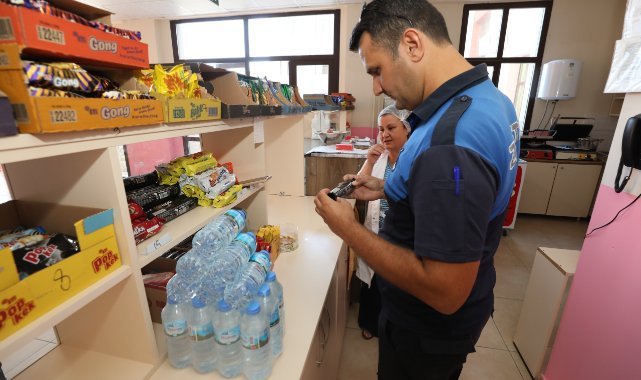 Menderes’te kantin denetimi