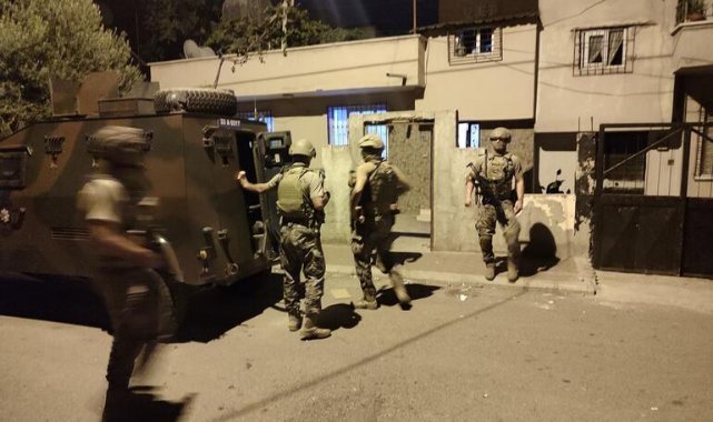 Mersin'de PKK operasyonu