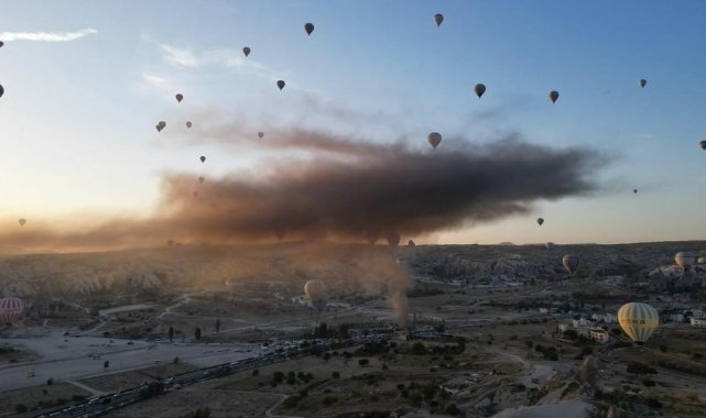Nevşehir’de depoda yangın