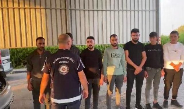 Osmaniye’de 17 kaçak göçmen yakalandı
