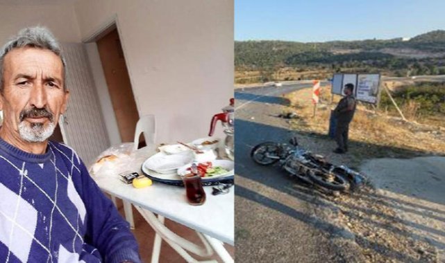 Otomobille çarpışan motosikletin sürücüsü öldü