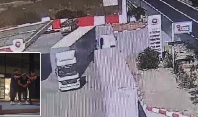 Sahte nakliyeciler 200 saatlik güvenlik kamerası görüntüsü incelenerek yakalandı