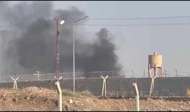 Şanlıurfa'da, mısır tarlasına havan mermisi düştü