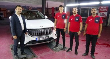 TOGG oto ekspertize girdi