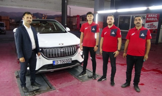 TOGG oto ekspertize girdi