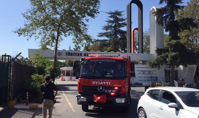 TÜBİTAK Gebze Yerleşkesi'nde yangın