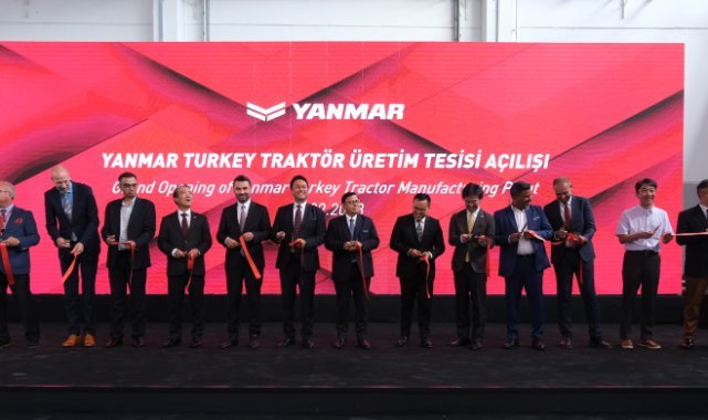 Yanmar, Türkiye’deki yeni traktör fabrikasını İzmir  Torbalı’da açtı