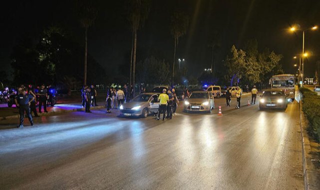 Adana'da 1836 polis ile helikopter ve dron destekli asayiş uygulaması
