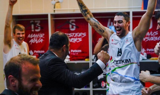 Aliağa Petkimspor, dış sahadaki ilk galibiyetini aldı